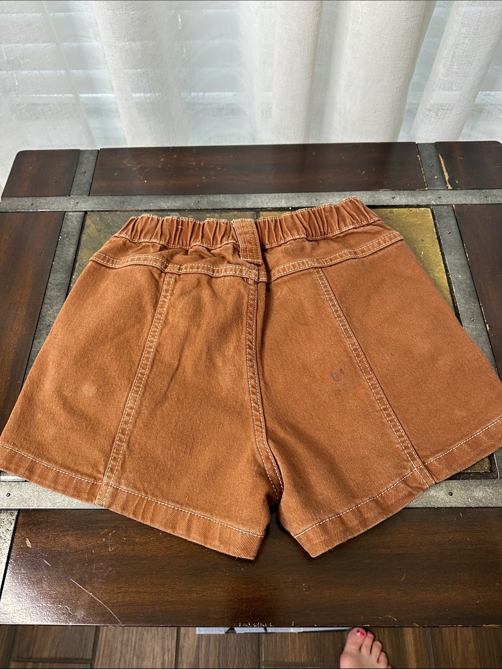 wild fable Rust Cargo Shorts with Utility Pockets - Picture 6 of 6